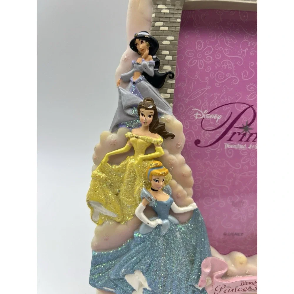 Disney Parks Disneyland Princess Club Frame Jasmine Belle Snow White PLZ READ